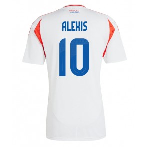 Billiga Chile Alexis Sanchez #10 Bortatröja Copa America 2024 Kortärmad